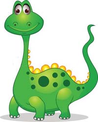 cute-green-dinosaur